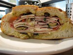 The classic muffaletta - who could ever finish a whole one!?
